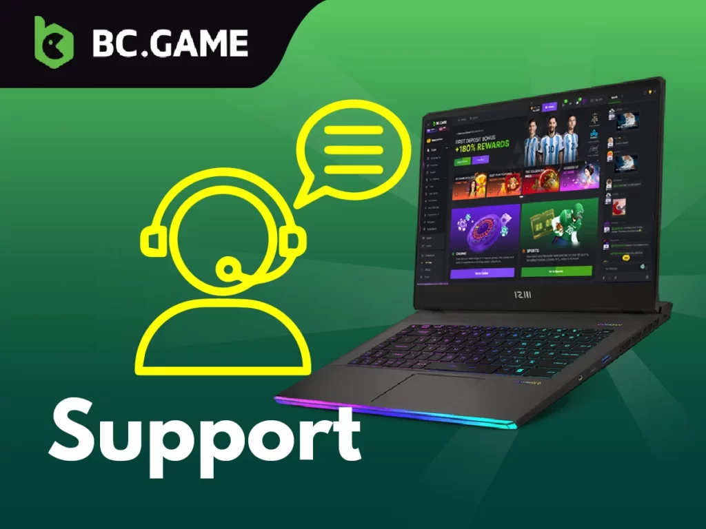 Bc Game Service clientèle