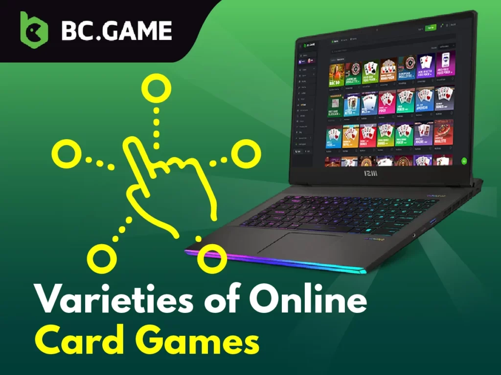 Card game variations that you can find at BC casino